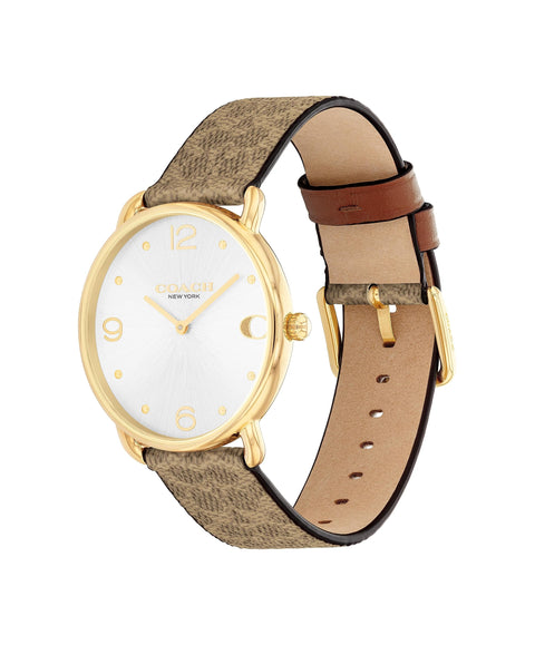 Coach Elliot Women's Watch | Elegant and Sophisticated Stles Combined | Premium Quality Timepiece for Everyday Wear | Water Resistant | (Model 14504205) Coach