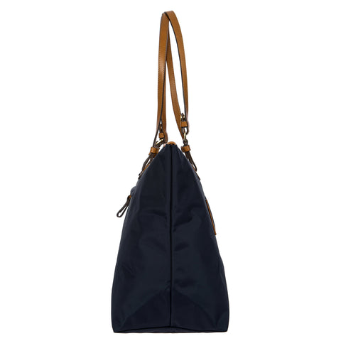 Bric's Sportina X-Bag - Large Tote Bag - 3-Way Shopper Shoulder Bag - Designer Handbag for Travel and Work, Navy Bric's