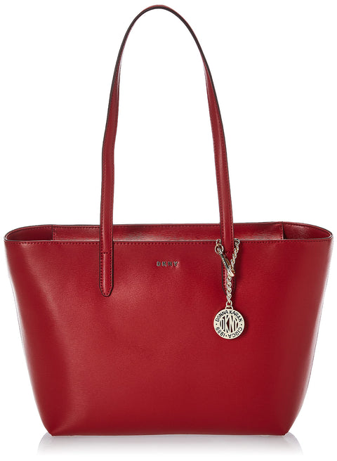 DKNY womens Dkny Bryant Md Tote, Bright Red, One Size US DKNY