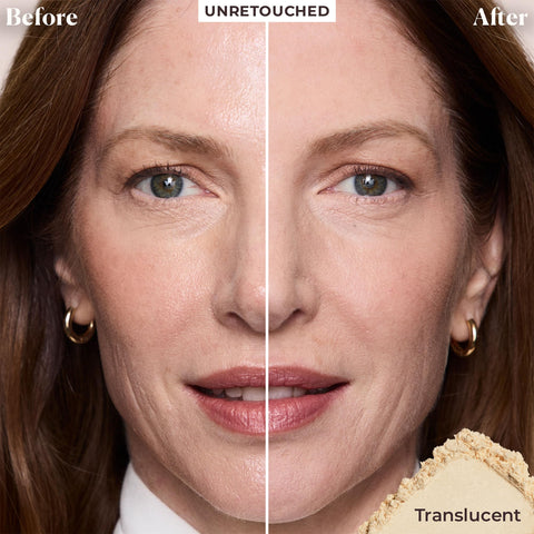 Laura Mercier Translucent Loose Setting Powder, 24HR Shine Control, Infused with Vitamins C + E, Soft Matte Finish, Normal to Oily Skin, 4 Shades for Virtually All Skin Tones, Holiday Gift Set