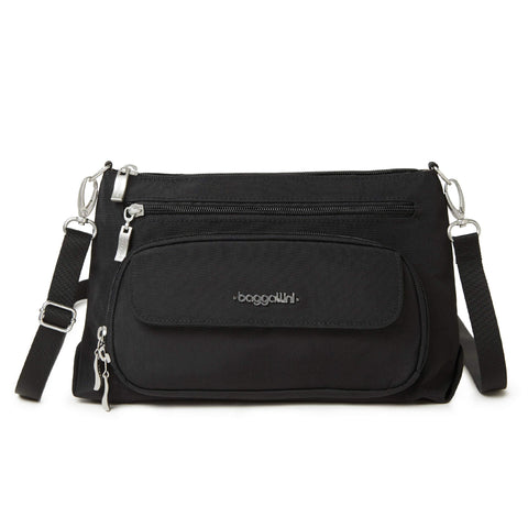 Baggallini Women's Original Everyday Bag, Black, One Size US Baggallini