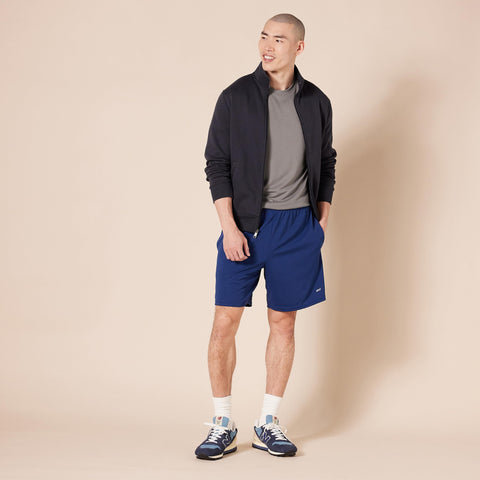 Amazon Essentials Men's Performance Tech Workout T-Shirt, Pack of 2, Black/Medium Grey, Large