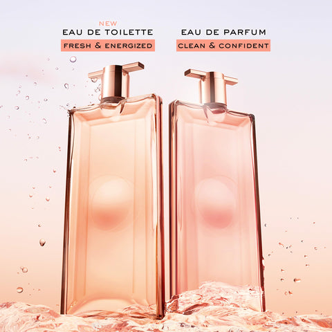 Lancôme Idôle Eau de Toilette - Fresh & Energizing Women's Perfume - Long Lasting Fragrance with Notes of Green Tea, Blooming Roses & Fresh Bergamot - 1.7 Fl Oz Lancôme