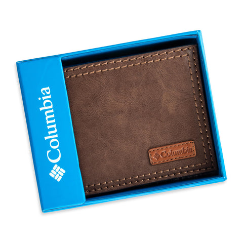 Columbia Men's RFID Passcase Wallet Columbia