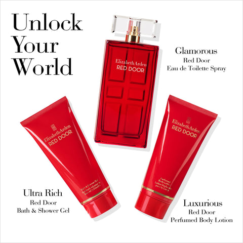 Elizabeth Arden Red Door Eau de Toilette Women's Perfume Spray, Red Door Perfume for Women, Floral Scented with Notes of Freesia, Red Roses, and Orchids, Sensual Fragrance, 1 fl oz Elizabeth Arden