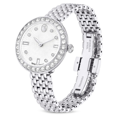 Swarovski Certa Watch, Water-Resistant Swiss-Made Wristwatch with Stainless Steel Finish and Metal Bracelet Strap, Part of the Swarovski Certa Collection Swarovski