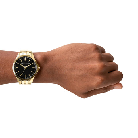 A｜X ARMANI EXCHANGE Men's Stainless Steel Watch, Color: Gold (Model: AX2145) A｜X ARMANI EXCHANGE