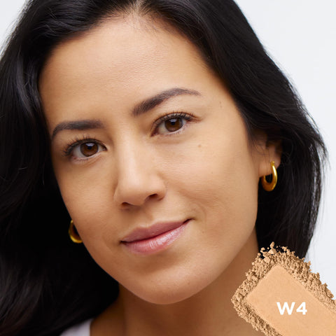 L'Oreal Paris True Match Super Blendable Oil Free Powder Foundation, W4 Light Medium, 0.33 oz, Packaging May Vary