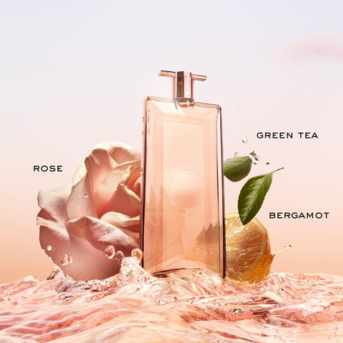 Lancôme Idôle Eau de Toilette - Fresh & Energizing Women's Perfume - Long Lasting Fragrance with Notes of Green Tea, Blooming Roses & Fresh Bergamot - 1.7 Fl Oz Lancôme