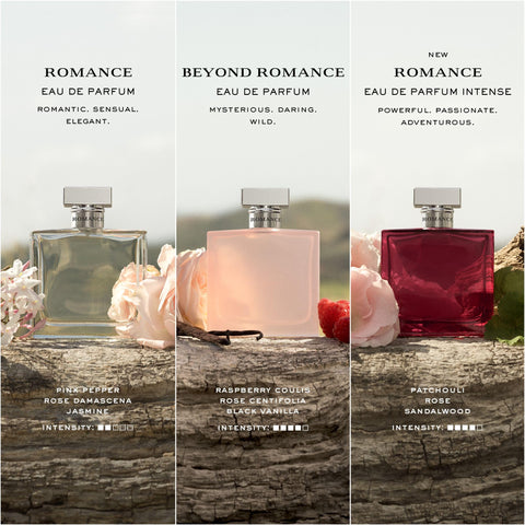Ralph Lauren FRAGRANCES Romance - Eau de Parfum - Women's Perfume - Floral & Woody - With Rose, Jasmine, and Berries - Medium Intensity - 1 Fl Oz RALPH LAUREN FRAGRANCES