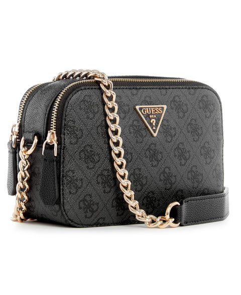 GUESS Noelle Crossbody Camera, Coal Logo GUESS