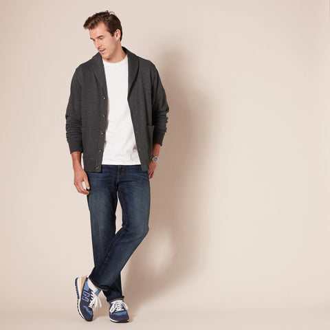 Amazon Essentials Men's Straight-Fit Stretch Jean - Discontinued Colors, Dark Wash, 34W x 30L