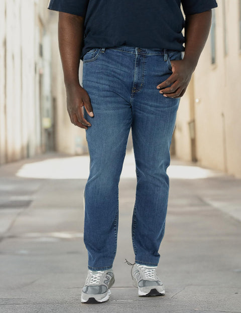 Amazon Essentials Men's Skinny-Fit High Stretch Jean, Medium Wash, 34W x 30L
