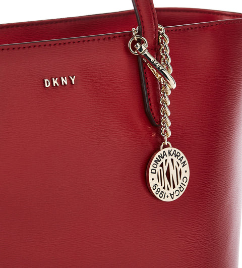 DKNY womens Dkny Bryant Md Tote, Bright Red, One Size US DKNY