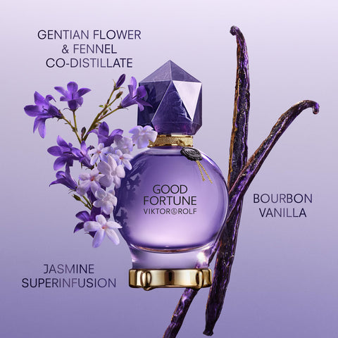 Viktor&Rolf - Good Fortune Eau de Parfum Refill - Floral Women's Perfume - With Notes of Jasmine & Vanilla - 3.4 Fl Oz Refill Viktor&Rolf