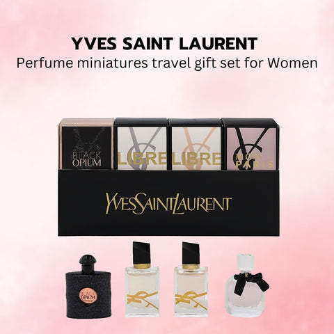 YVES SAINT LAURENT YSL Perfume Miniatures Travel Set for Women YVES SAINT LAURENT