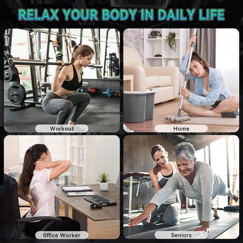 APHERMA Massage Gun, Muscle Massage Gun for Athletes Handheld Electric Deep Tissue Back Massager, Percussion Massage Device for Pain Relief with 30 Speed Levels 9 Heads APHERMA