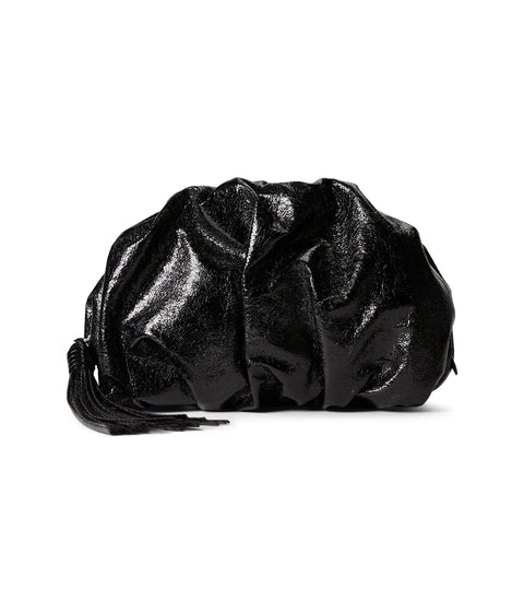 Rebecca Minkoff Ruched Clutch for Women - Quality Leather Purses for Women, Women’s Clutch Purse, Designer Purses for Women, Handheld Purse & Clutch Wallet Rebecca Minkoff