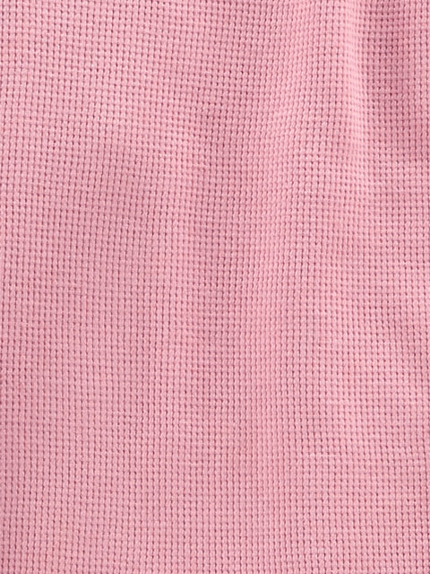 Simple Joys by Carter's Girls' Long-sleeve Thermal Shirts, Pack of 3, Grey Dots/Pink/White Floral, 4