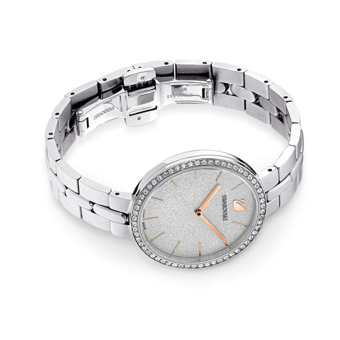 SWAROVSKI Women's Cosmopolitan Watch, Metal bracelet, White, Stainless steel SWAROVSKI