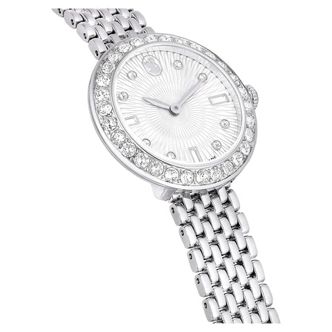 Swarovski Certa Watch, Water-Resistant Swiss-Made Wristwatch with Stainless Steel Finish and Metal Bracelet Strap, Part of the Swarovski Certa Collection Swarovski