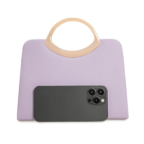 CHARMING TAILOR Small Dressy Handbag for Women Evening Bag Elegant Party Purse for Prom/Cocktail/Wedding (Lavender) CHARMING TAILOR