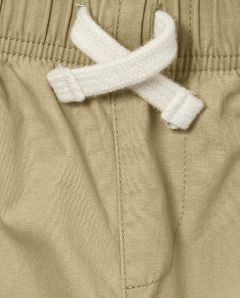 The Children's PlaceThe Children's Place Boys Stretch Pull On Jogger PantsStandardFlax/Tidal 2 Pack6