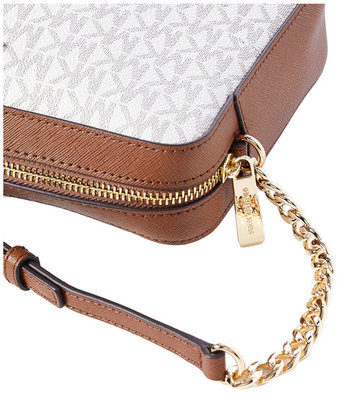 Michael Kors Women's Jet Set Item Lg Crossbody, Vanilla 2019, One Size Michael Kors