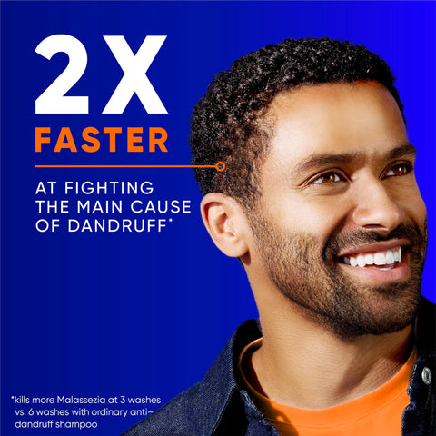 Head & Shoulders Anti-Dandruff Shampoo, Clinical Strength Dry Scalp Rescue Shampoo Twin Pack, 1% Selenium Sulfide, Seborrheic Dermatitis Relief, Dry Scalp 13.5 fl oz Each