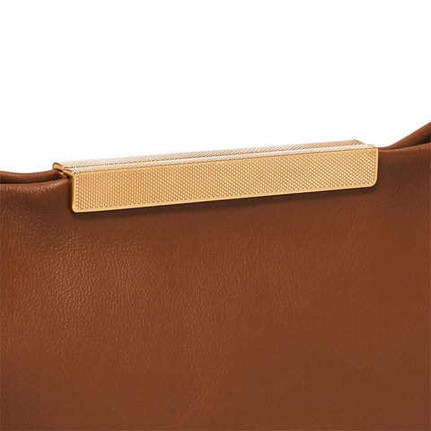 Fossil Penrose Crossbody, Medium Brown Clutch Fossil