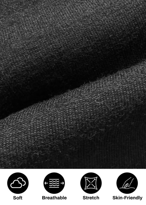 VOGRYE 3 Pack Boys Cotton Toddler Sweatpants Boys Joggers Pants with Pocket Drawstring for Kids 2T-6T