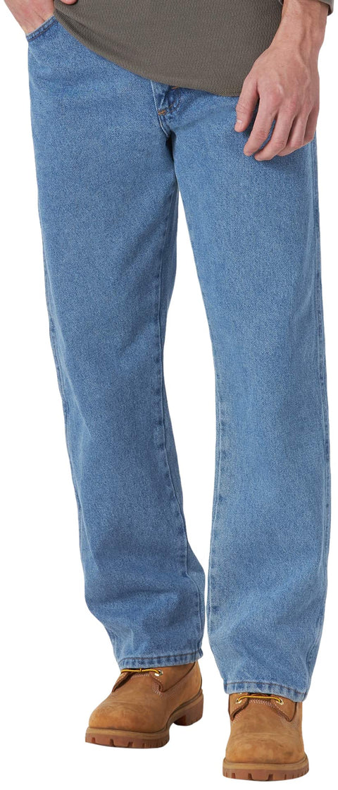 Rustler Men's Classic Regular Fit Jean,Stonewash,36W x 30L