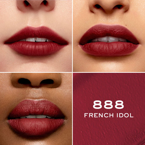 Lancôme L'Absolu Rouge Intimatte Hydrating Matte Lipstick - Buildable & Lightweight Formula with a Soft Matte Finish - Up To 12HR Comfort- 888 French Idol: cool brick rose Lancôme