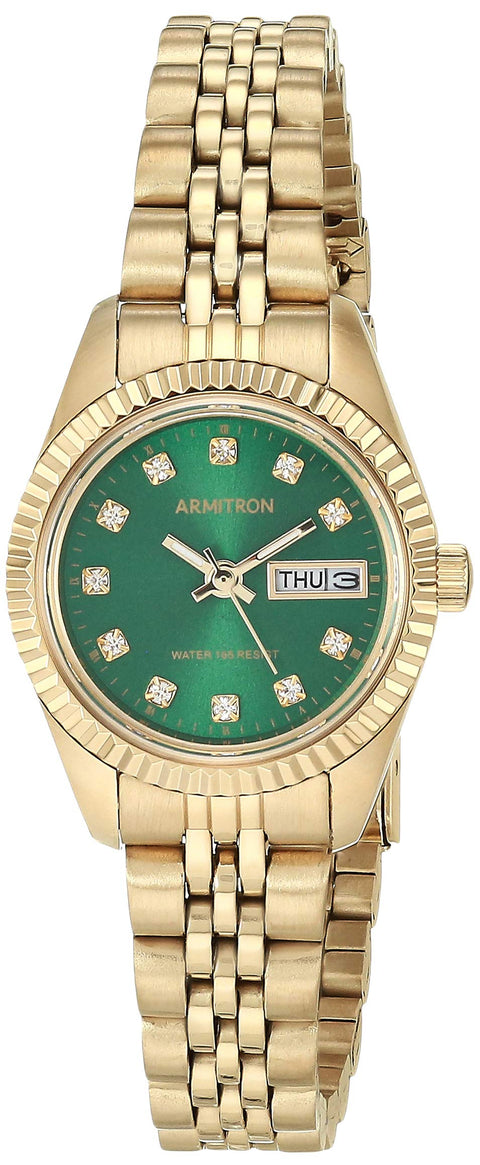 Armitron Women's Genuine Crystal Accented Bracelet Watch, 75/2475 Armitron