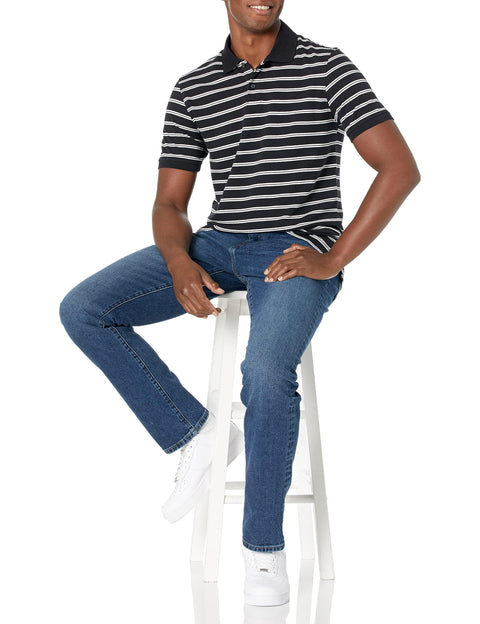 Amazon Essentials Men's Athletic-Fit Stretch Jeans - Medium Wash, 34W x 31L Amazon Essentials