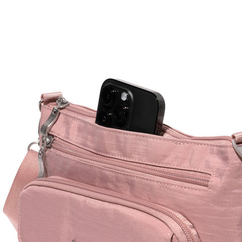 Baggallini Original Everyday Bag - Crossbody Bag for Women with Built-in RFID Wallet - Travel Bag Small Crossbody Baggallini