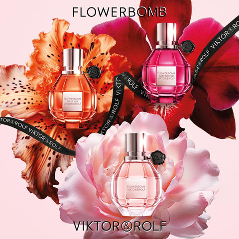 Viktor&Rolf - Flowerbomb Eau de Parfum - Women's Perfume - Floral & Woody - With Notes of Rose, Peony & Patchouli - 0.34 Fl Oz - Travel Size Viktor&Rolf