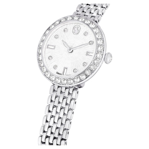 Swarovski Certa Watch, Water-Resistant Swiss-Made Wristwatch with Stainless Steel Finish and Metal Bracelet Strap, Part of the Swarovski Certa Collection Swarovski