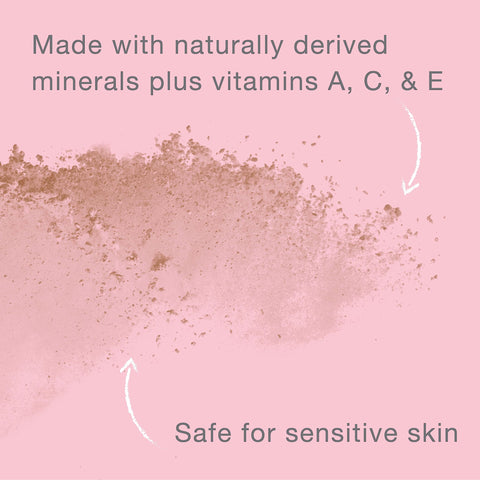 Neutrogena Mineral Sheers Loose Powder Makeup Foundation, Lightweight Face Makeup, Sheer to Medium Buildable Coverage, Sensitive Skin Foundation with Vitamins A, C, & E, Natural Ivory 20, .19 oz