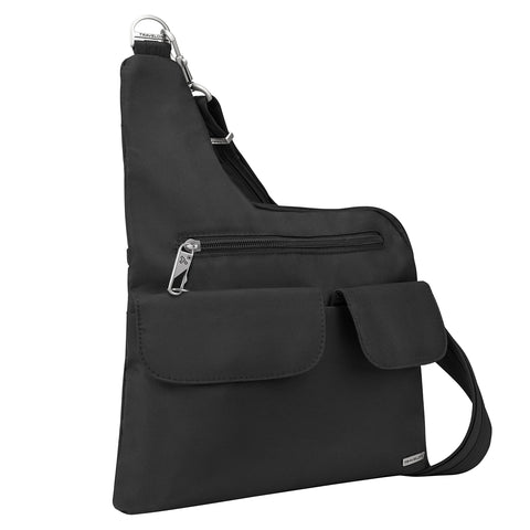 Travelon Anti-Theft Cross-Body Bag, Black, One Size Travelon