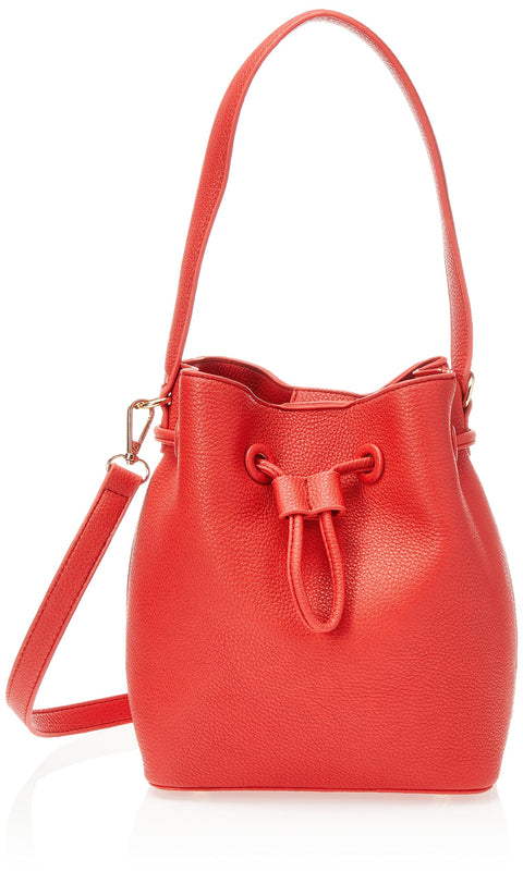 The Drop Women's Rochelle Bucket Bag, Red, one size The Drop