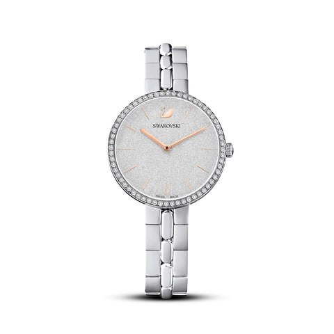 SWAROVSKI Women's Cosmopolitan Watch, Metal bracelet, White, Stainless steel SWAROVSKI