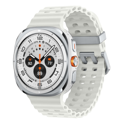 Samsung Galaxy Watch Ultra (2024) 47mm LTE AI Smartwatch w/Energy Score, Wellness Tips, Heart Rate Tracking, Sleep Monitor, Fitness Tracker, GPS, Titanium White [US Version, 1Yr Manufacturer Warranty]