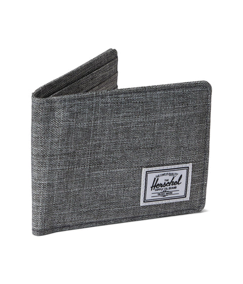 Herschel Supply Co. Roy Wallet, Raven Crosshatch Herschel