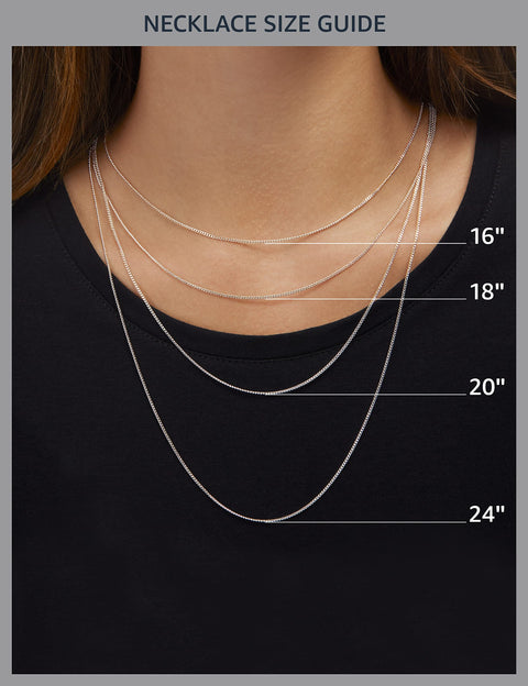 Amazon Essentials Sterling Silver Polished Oval Locket Necklace, 16" (previously Amazon Collection) Amazon Essentials