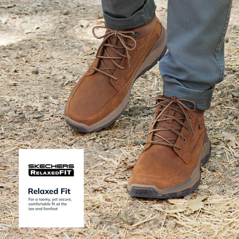 Skechers Men's 204454 Ankle Boot, Cdb, 11.5