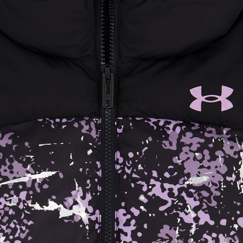 Under Armour Prime Printed Puffer, Black, Girl