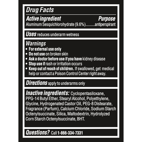 Degree Men UltraClear Antiperspirant Deodorant Black+White 2 Count 72-Hour Sweat & Odor Protection Antiperspirant For Men With MotionSense Technology 2.7 oz Degree
