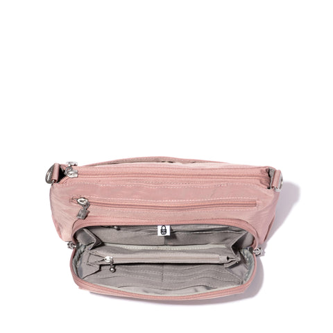 Baggallini Original Everyday Bag - Crossbody Bag for Women with Built-in RFID Wallet - Travel Bag Small Crossbody Baggallini