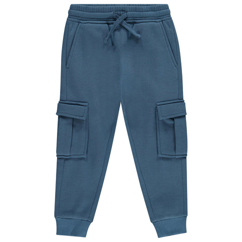 STITCH & STONE Boys 4 Pack Wardrobe Set Hoodie, Graphic Tee & 2 Joggers Soft Cotton Fleece, Sizes 4 to 14